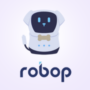 業務自動化RPA　robopのロゴ