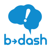 b→dashのロゴ