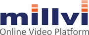 動画配信システム「millvi（ミルビィ）」のロゴ
