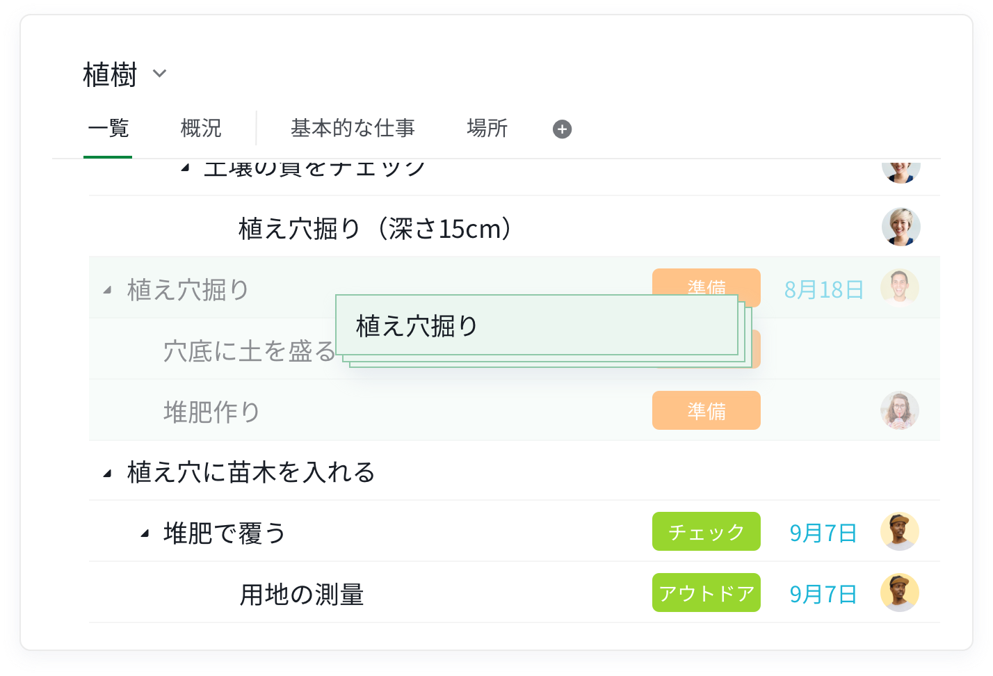 スマートサブリスト：やるべきことに集中できます