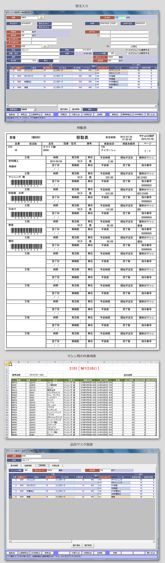 サクっと工程SP