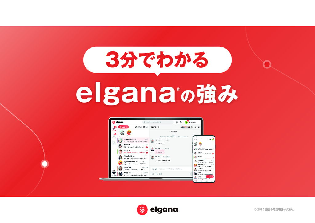 資料: 3分でわかるelgana