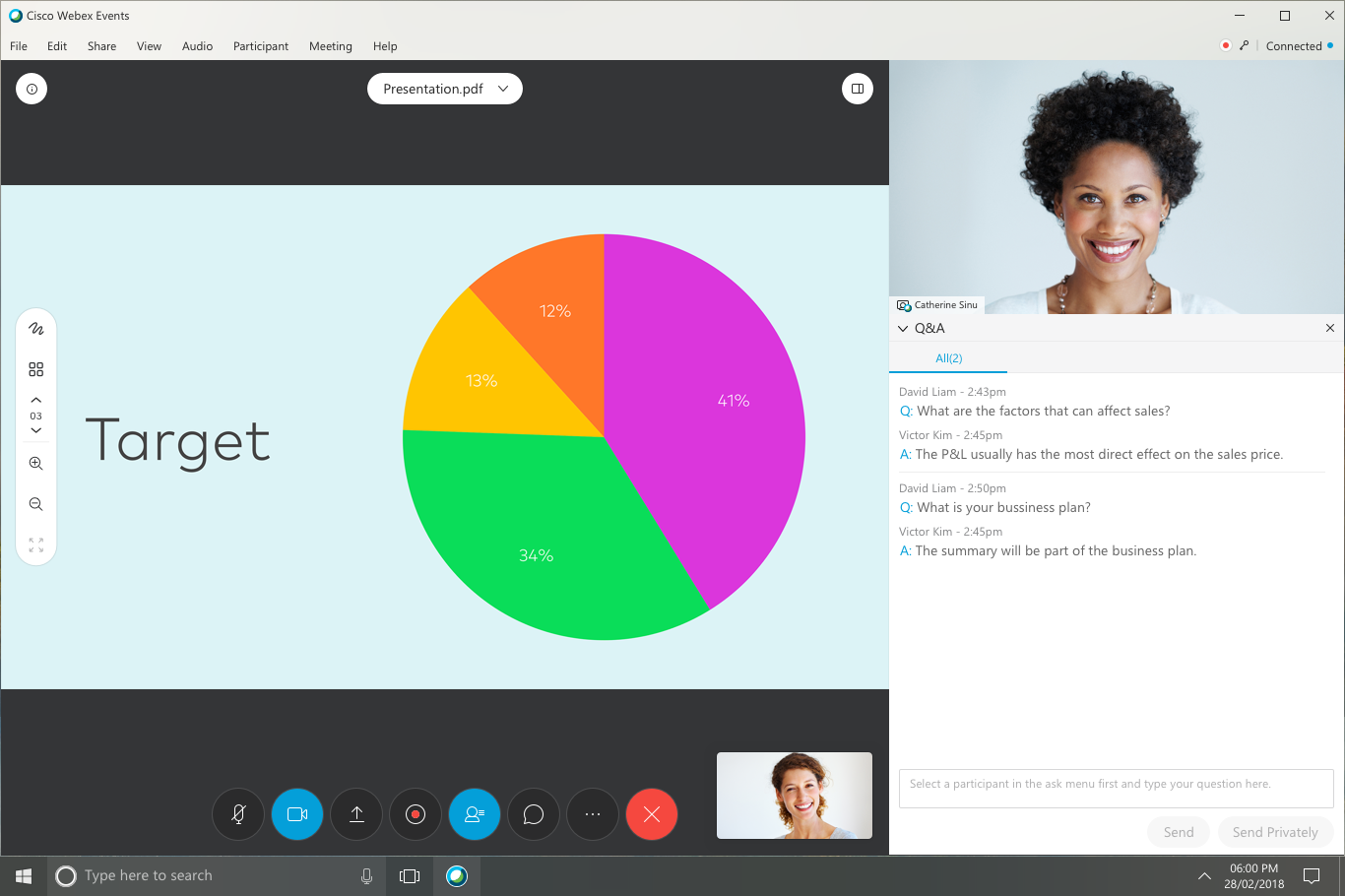 Cisco Webex meetings