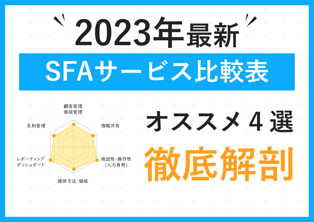 資料: SFAサービス比較表