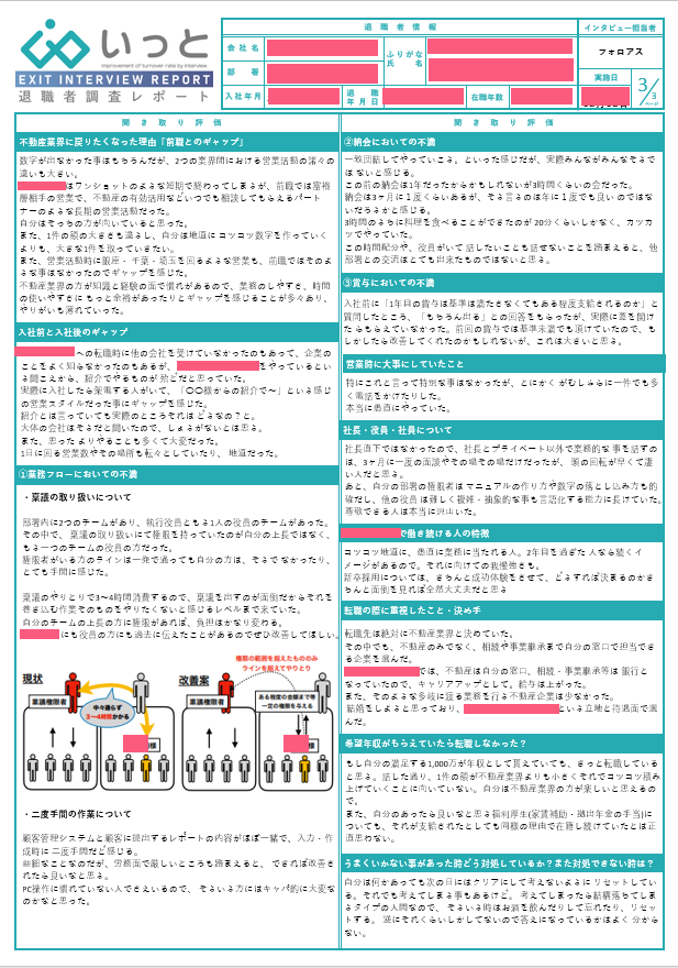 第三者インタビューレポート②