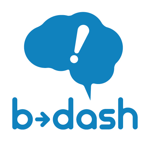 b→dashのロゴ