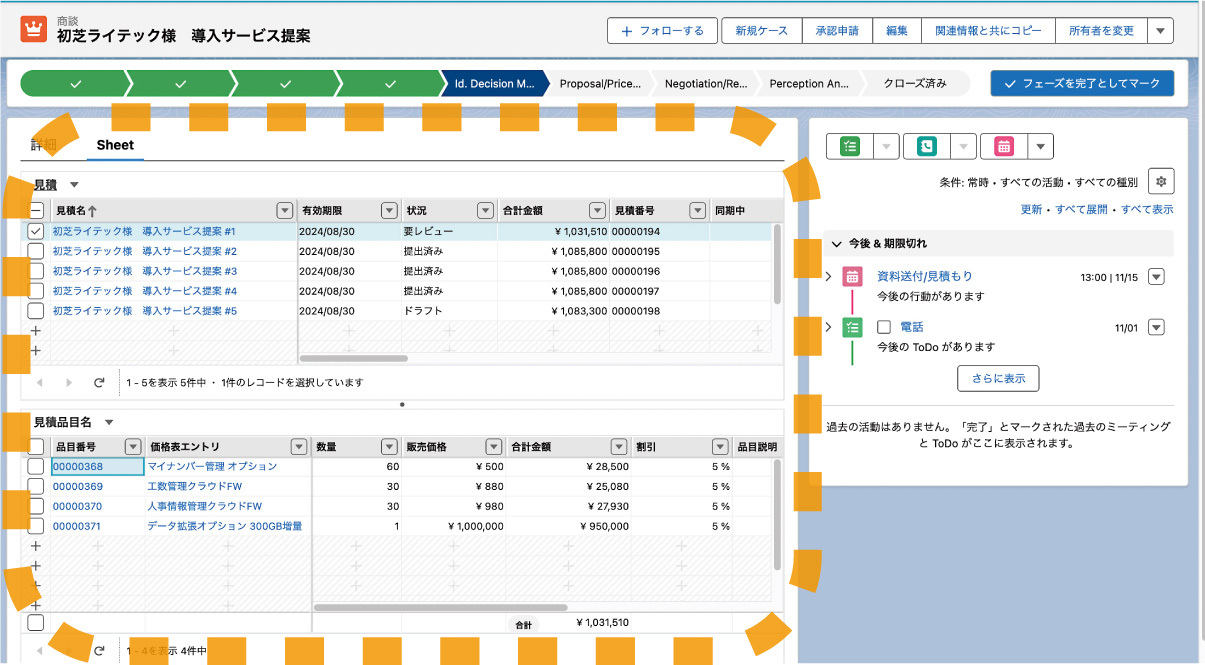 Salesforceのページに埋め込む