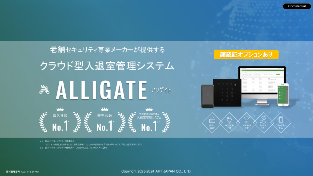 資料: ALLIGATE資料