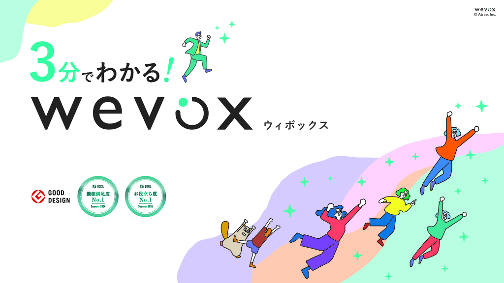 資料: 3分でわかるwevox