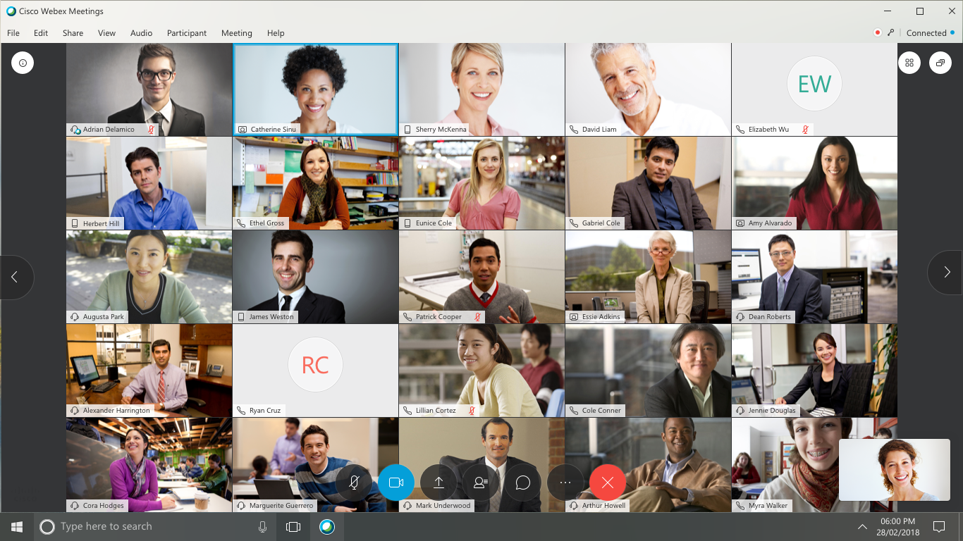 Cisco Webex meetings