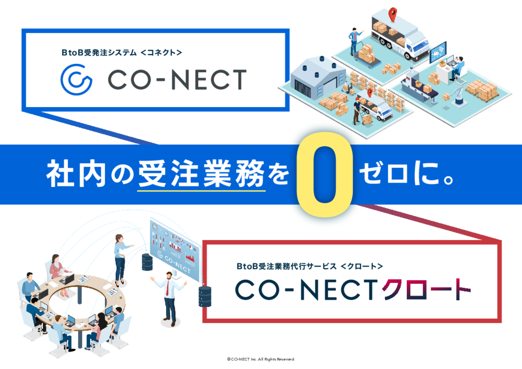 資料: BtoB受発注システムCO-NECTご紹介資料