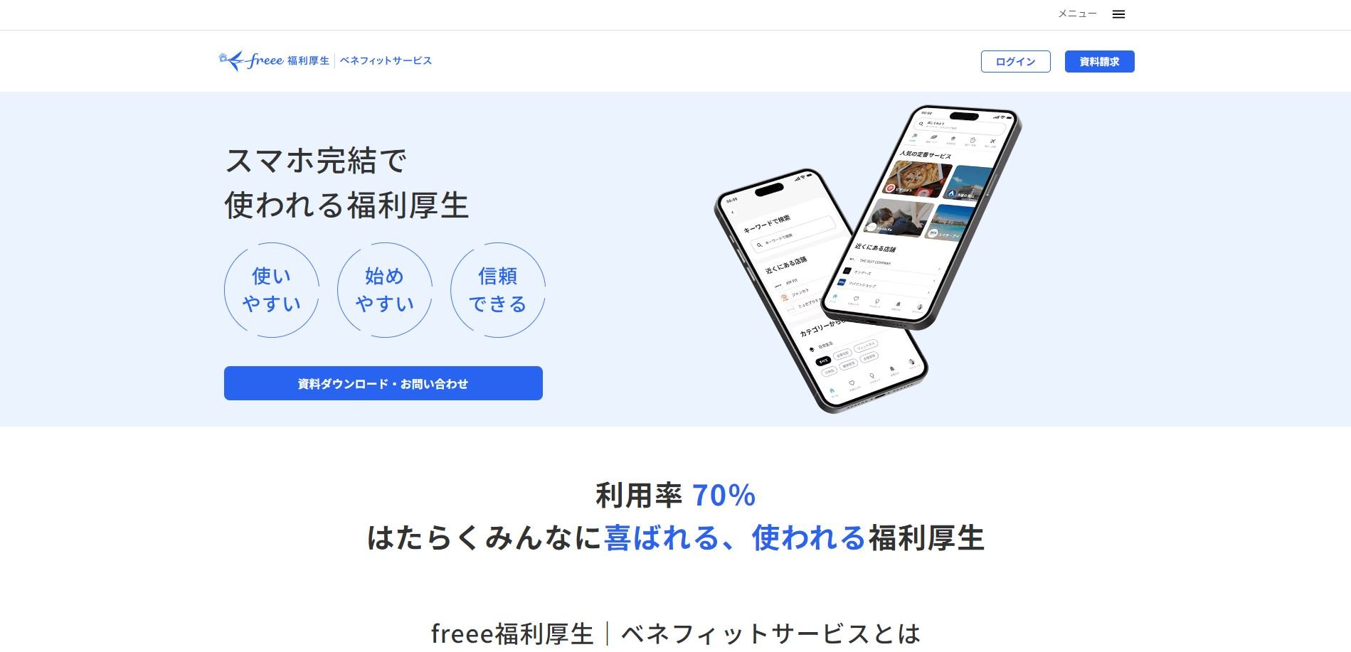 freee福利厚生 ベネフィットサービス