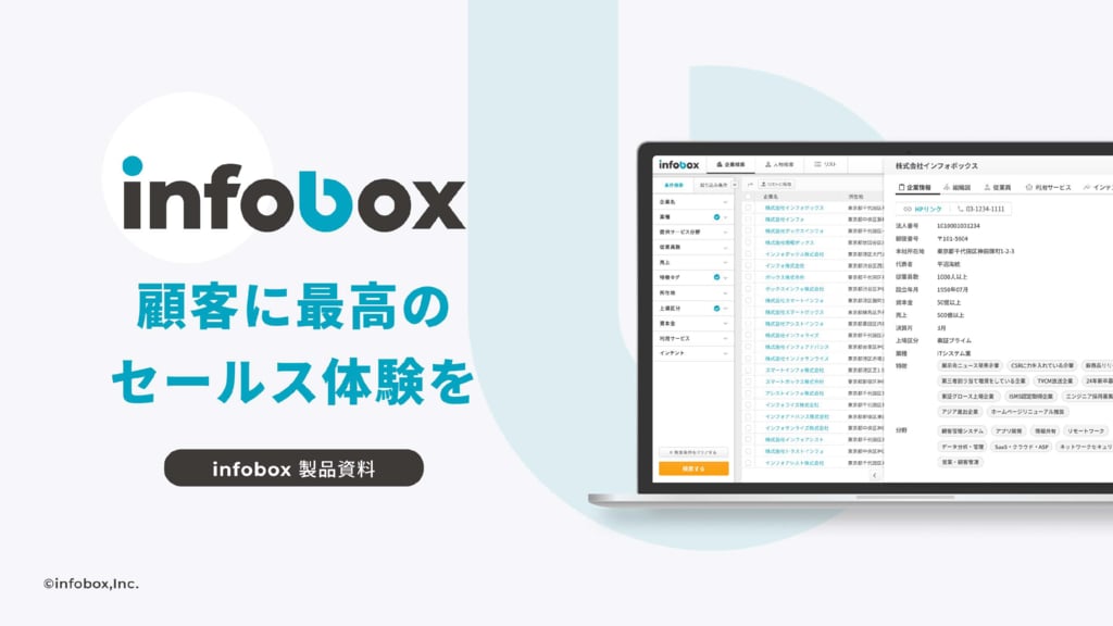 資料: infobox サービス資料