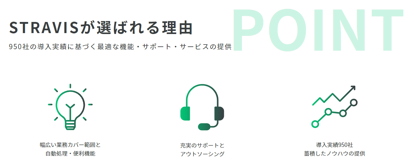 ■STRAVISが選ばれる理由■