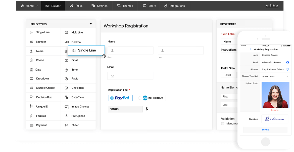 Zoho Forms