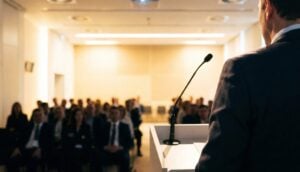 講演会における主催者の挨拶のポイントと例文