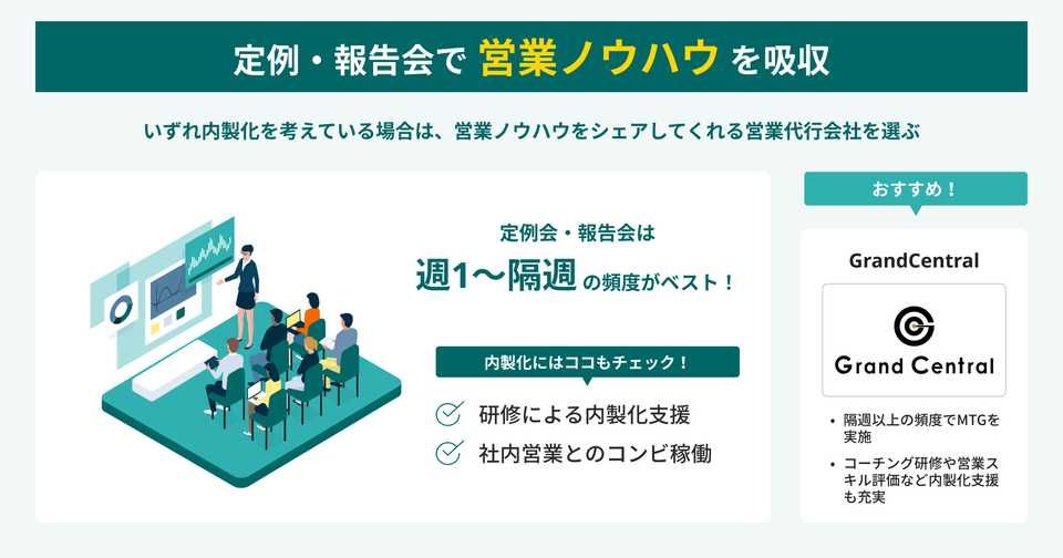 営業ノウハウを蓄積するためのポイント