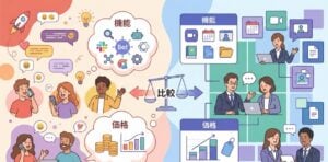 Slack vs Microsoft Teams比較 | 人気ビジネスチャットツールの機能・価格を比較