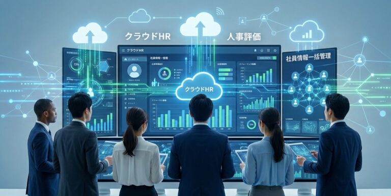 あしたのクラウドHRとは？人事評価システムで社員情報と評価データを一括管理