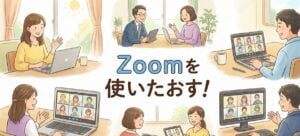 Zoomの使い方！Web会議・ウェビナーのやり方と、テレワークを楽しむ小ワザ集
