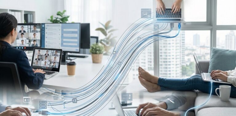 テレワーク率2割で推移、ツール慣れも人間関係構築が課題に – 苦悩する人事