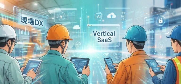 現場DXの要は「バーティカルSaaS」？ ノンデスクワーカーの現状は