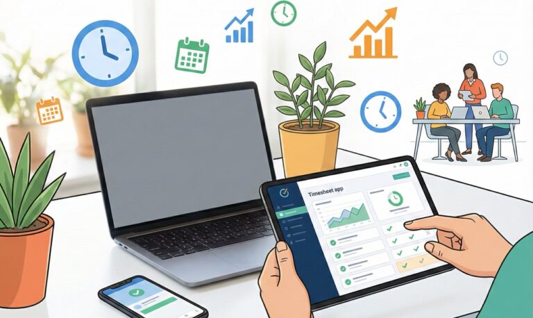 中小企業向け勤怠管理システム12選 – タイプ図解 | 価格・機能比較表