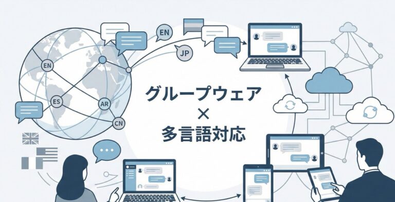 多言語対応のグループウェア10選 – 機能・料金比較