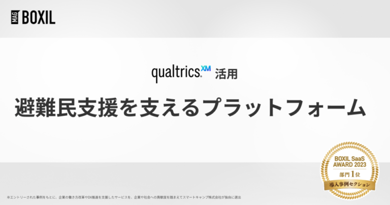 ウクライナ避難民支援のため情報プラットフォームを無償提供 – クアルトリクス「CustomerXM」事例