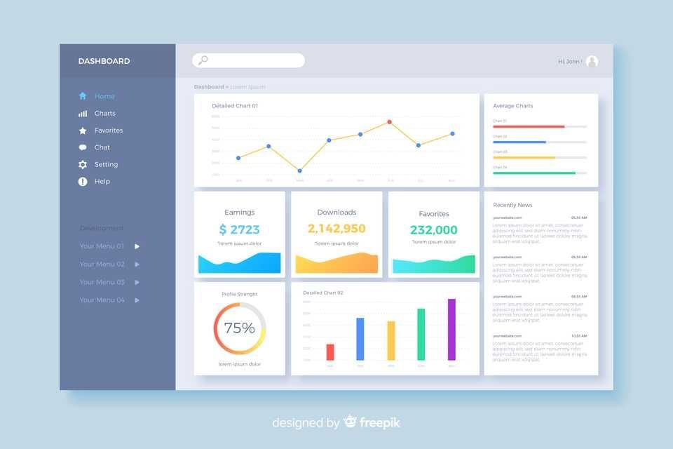ダッシュボードのイメージ図