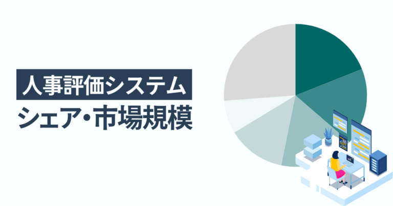人事評価システムのシェア・市場規模 一番選ばれている人気サービスはカオナビ