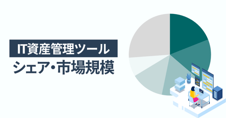 IT資産管理ツールのシェア・市場規模 一番選ばれている人気サービスはSKYSEA Client View