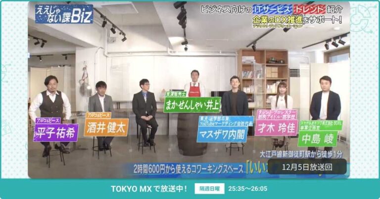 [ええじゃない課Biz×BOXIL] 注目のITツールを紹介 – 2021年12月5日放送分