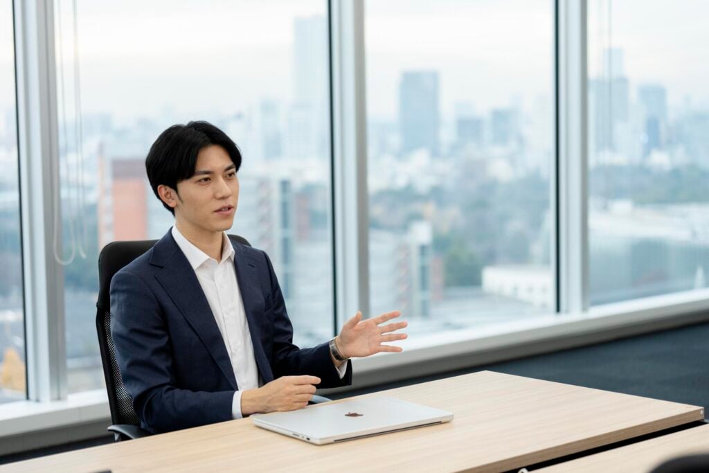 Translead 東郷氏インタビュー風景2