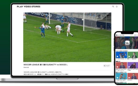 PLAY VIDEO STORESのUI画面