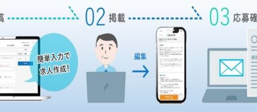 求人ボックスのUI画面