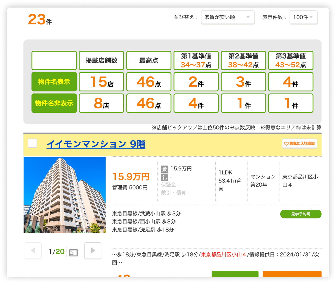 分析速いもんのUI画面