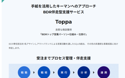 ToppaのUI画面