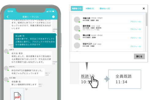 directのUI画面
