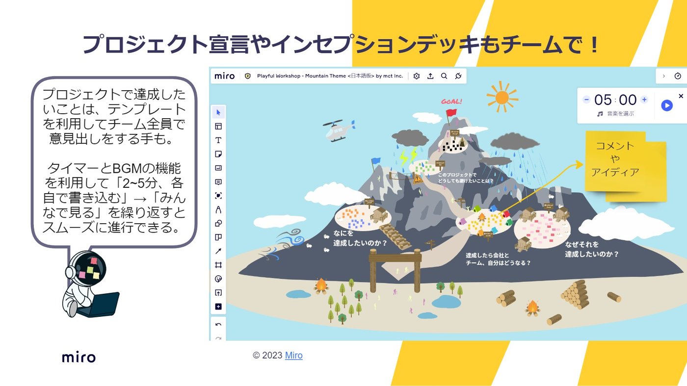 MiroのUI画面