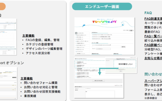 PKSHA FAQのUI画面