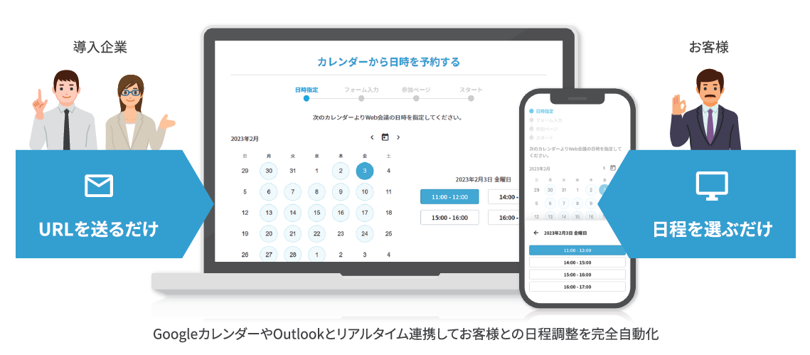 VIVIT LINKのUI画面