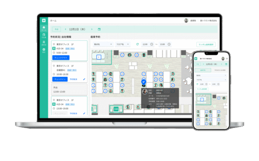 WORK AGILEのUI画面