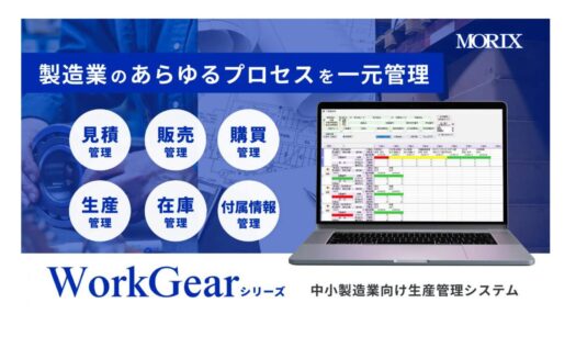 WorkGearシリーズのUI画面