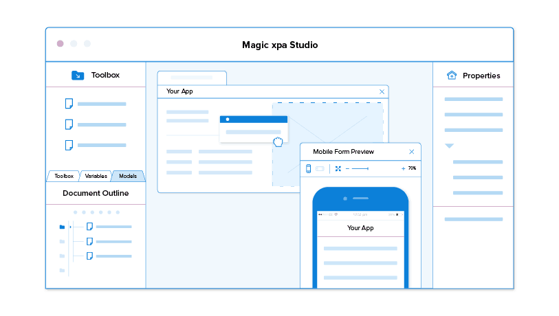 Magic xpaのUI画面