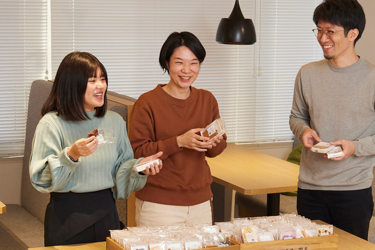 snaq.me office (スナックミーオフィス)のUI画面