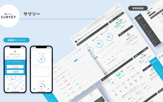 ラフールサーベイのUI画面