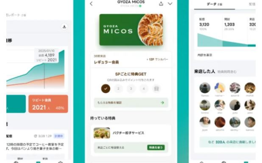 ミコミーのUI画面