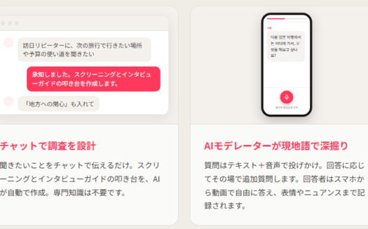 Fast InsightのUI画面