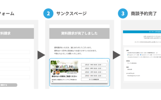 VIVIT LINKのUI画面